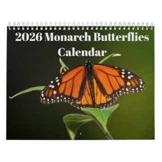 Calendario de mariposas monarcas 2025