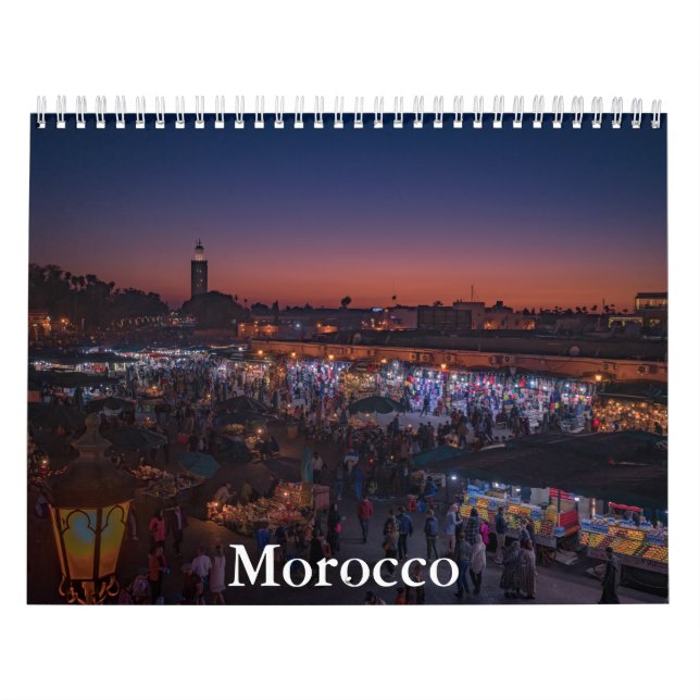 Calendario de Marruecos (Tapa)