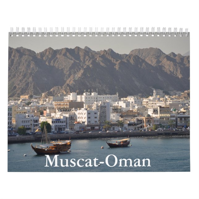 Calendario de Mascate-Omán (Tapa)