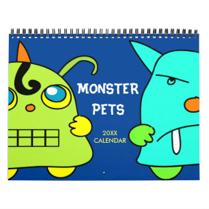 Calendario de Mascotas de Monstruos