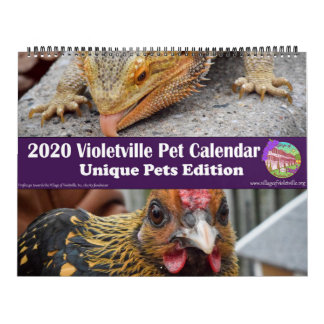 Calendario de Mascotas de Violetville 2020 ~ Edici