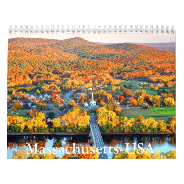 Calendario de Massachusetts-USA (Tapa)
