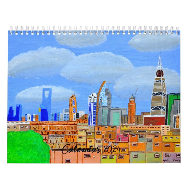 Calendario de Medio Oriente 2024 (Tapa)