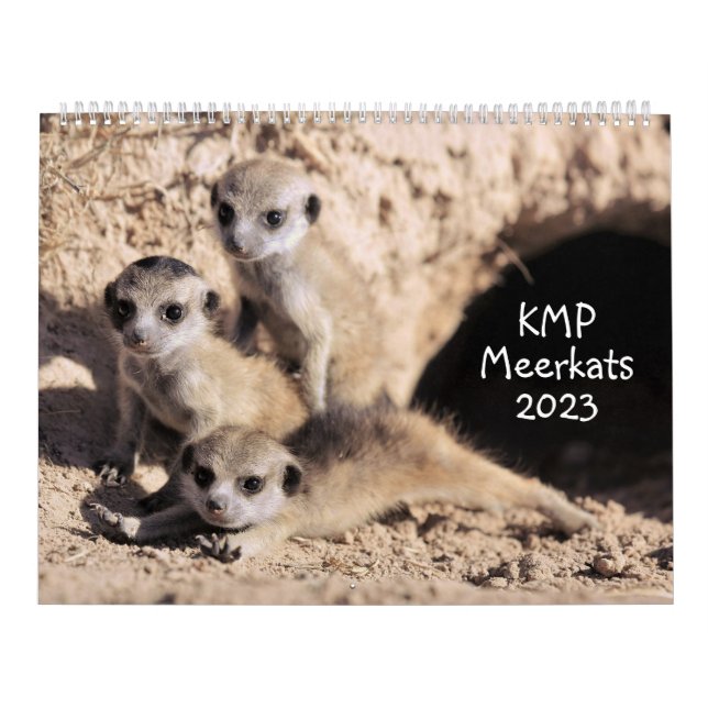 Calendario de Meerkats de KMP 2023 (Tapa)