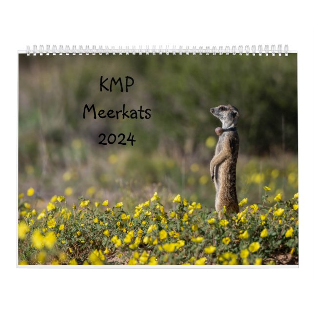 Calendario de Meerkats de KMP 2024 (Tapa)