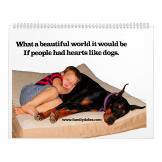 Calendario de Meme del Doberman