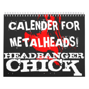 Calendario de Metalhead