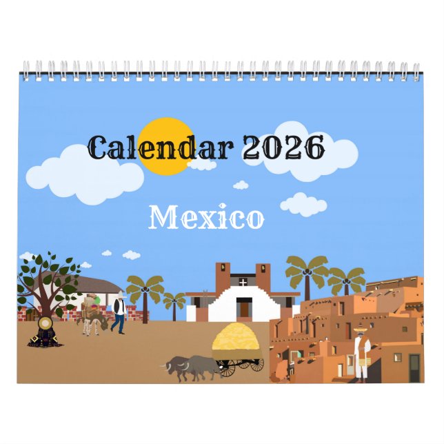 Calendario de México (Tapa)