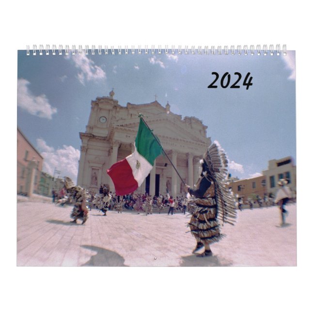 Calendario de México 2024 (Tapa)