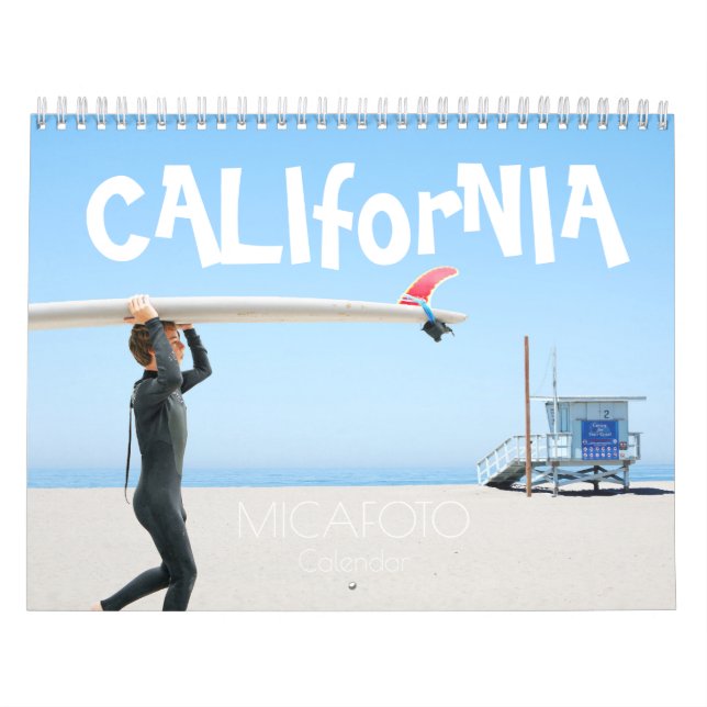 Calendario de MICAFOTO "CaliForNia" (Tapa)
