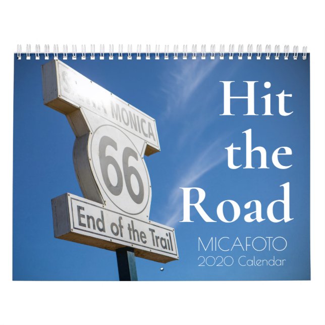 Calendario de MICAFOTO "Hit the Road" (Tapa)