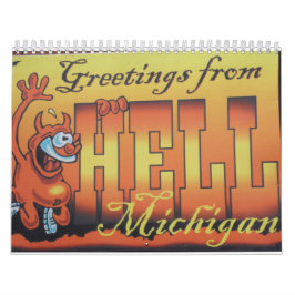 Calendario de Michigan del infierno