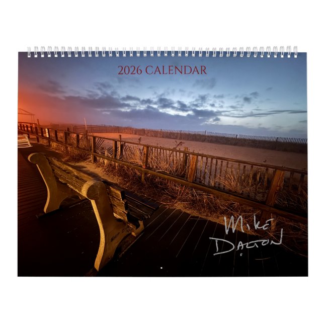 Calendario de Mike Dalton 2026 (Tapa)