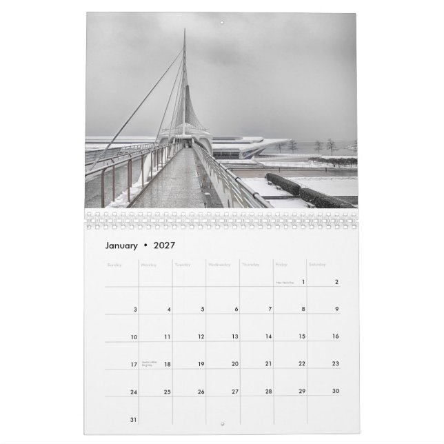 Calendario de Milwaukee 2015 (Jan 2027)