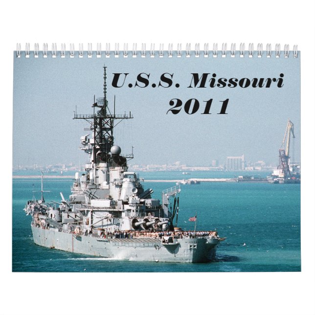Calendario de Misuri de USS (Tapa)