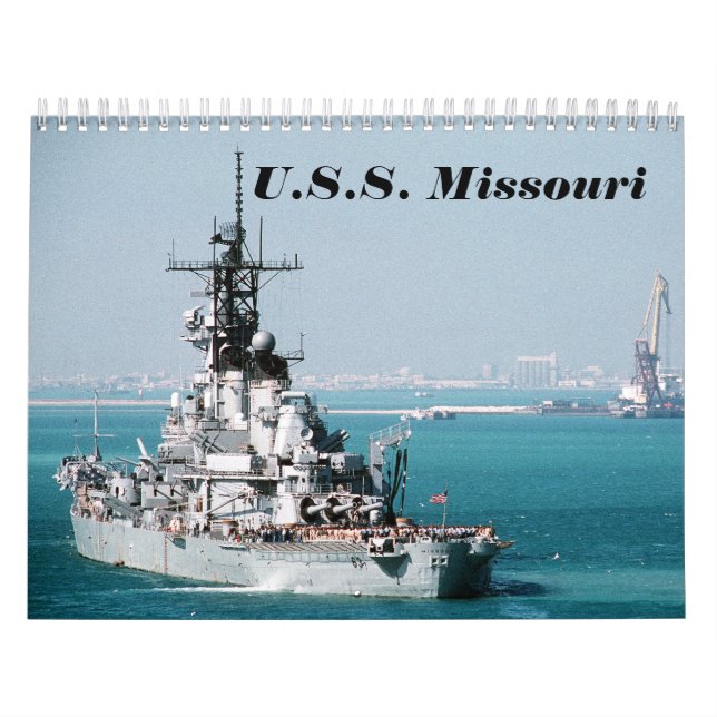 Calendario de Misuri de USS (Tapa)