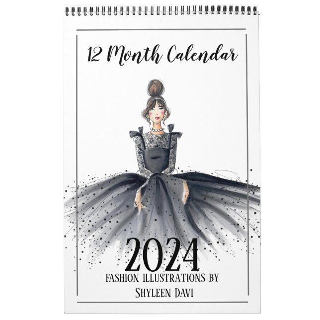Calendario de Moda 2024 (Tapa)