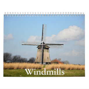 Calendario de molino de viento