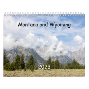 Calendario de Montana y Wyoming