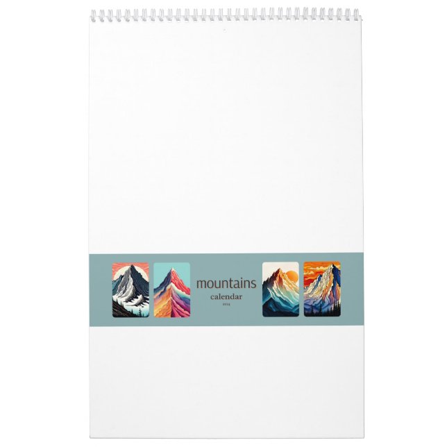 Calendario de Montañas 2024 (Tapa)