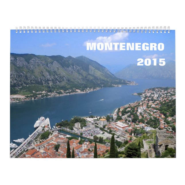 Calendario de Montenegro 2015 (Tapa)