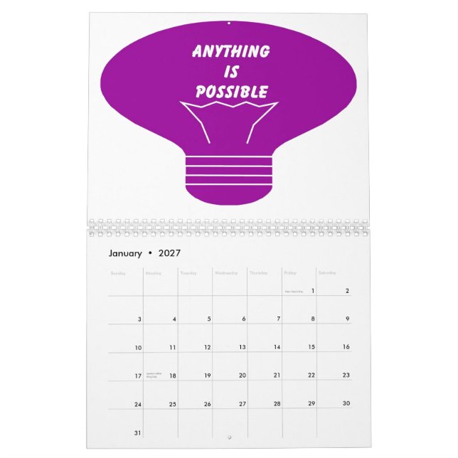 Calendario de motivación 2011 (Jan 2027)