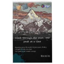 Calendario de Motivación de Cumbres del Himalaya R