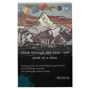 Calendario de Motivación de Cumbres del Himalaya R