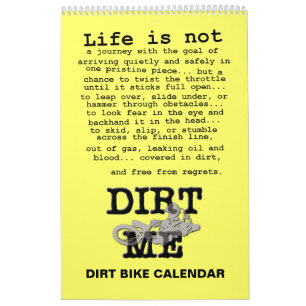 Calendario de Motocross de Bicicletas de Tierra