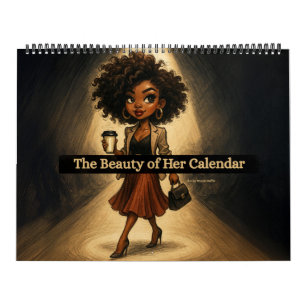 Calendario de Mujer Negra Grande 2026