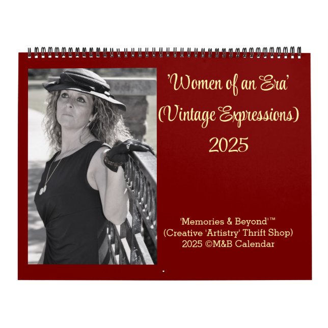 Calendario de 'Mujeres de una era' ©M&B Artwork 20 (Tapa)
