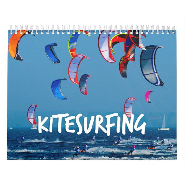 Calendario de Muro de Kitesurf (Tapa)