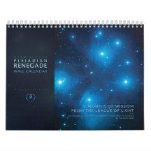 Calendario de Muro de Recuerdo Pleiadian