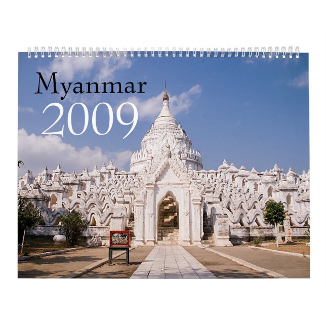 Calendario de Myanmar 2009 (Tapa)