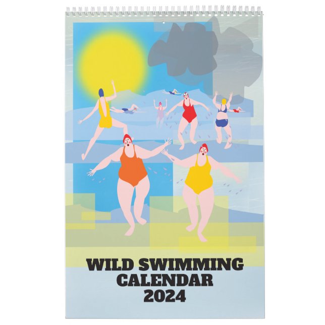 CALENDARIO DE NADAR SALVAJE 2024 (Tapa)