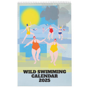 CALENDARIO DE NADAR SALVAJE 2025