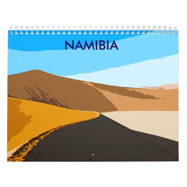 Calendario de Namibia (Tapa)