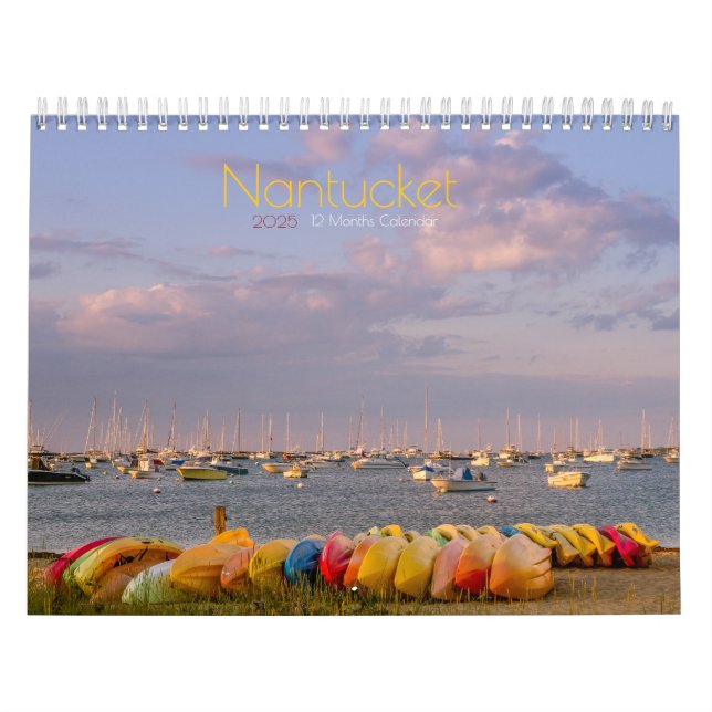 Calendario de Nantucket 2025 (Tapa)
