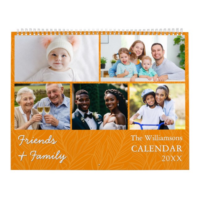 Calendario de Naranjas multifotográficos de famili (Tapa)