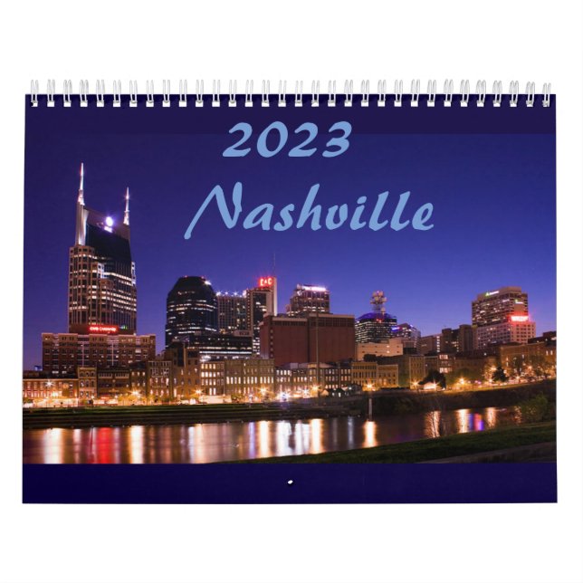 Calendario de Nashville 2023 (Tapa)