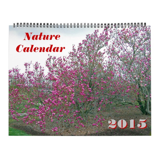 Calendario de Naturaleza de 2015 (Tapa)