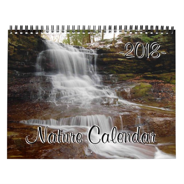 Calendario de Naturaleza de 2018 (Tapa)