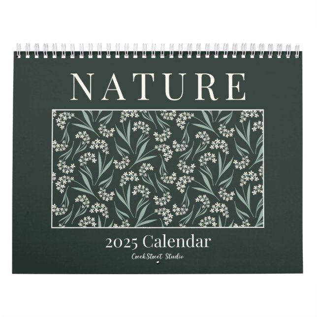 Calendario de Naturaleza de 2025 (Tapa)