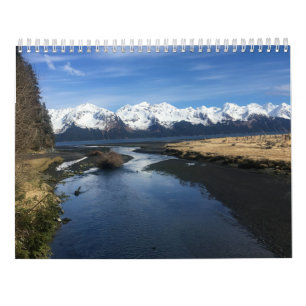 Calendario de naturaleza de escena
