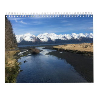 Calendario de naturaleza de escena