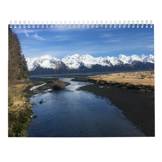 Calendario de naturaleza de escena (Reverso)