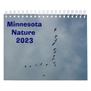 Calendario de Naturaleza de Minnesota 2023