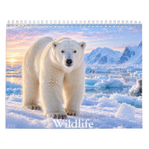 Calendario de Naturaleza Escénica Animales Silvest