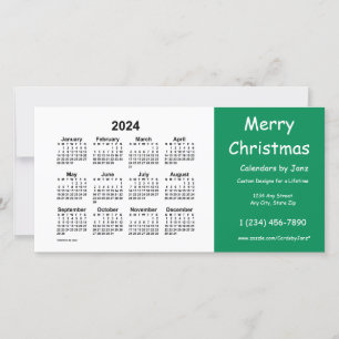 Calendario de navidad de 2024 por Janz Green