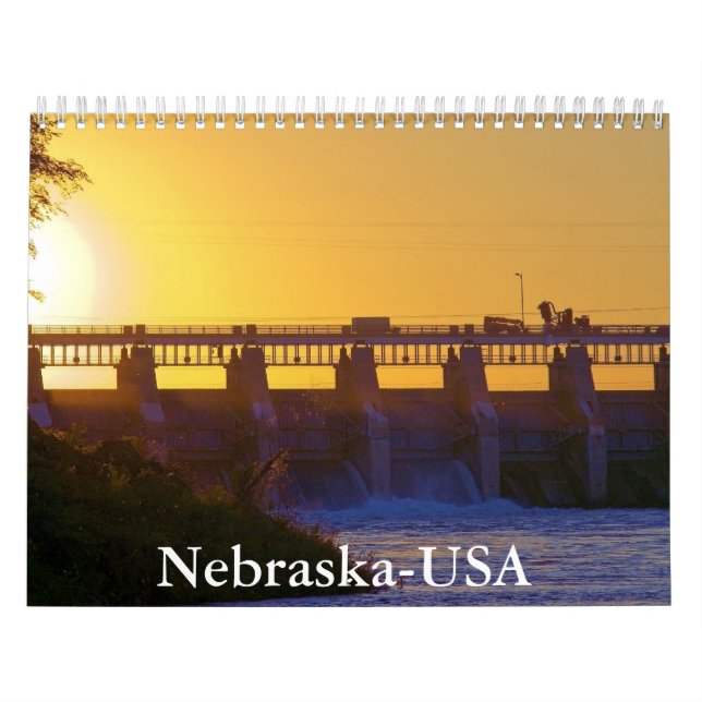 Calendario de Nebraska-USA (Tapa)